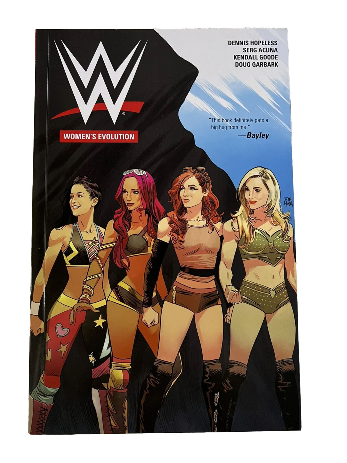 WWE Womens Evolution Graphic Novel Tpb Charlotte Becky Bayley Sasha Banks