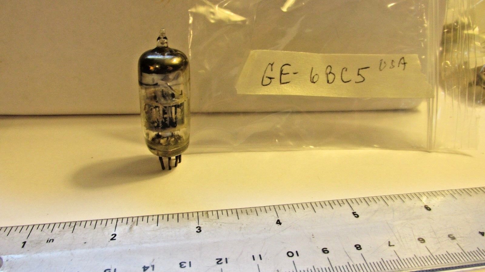General Electric Vintage  tube 6BC5 tube has been tested  