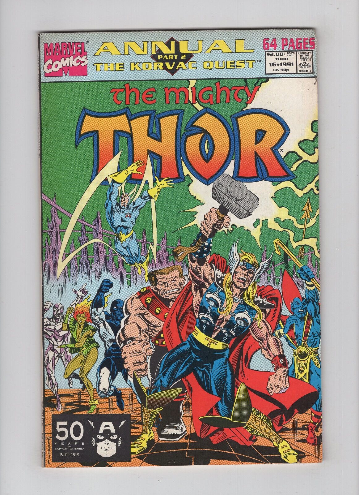 Thor Annual #16 (Marvel Comics, 1991)