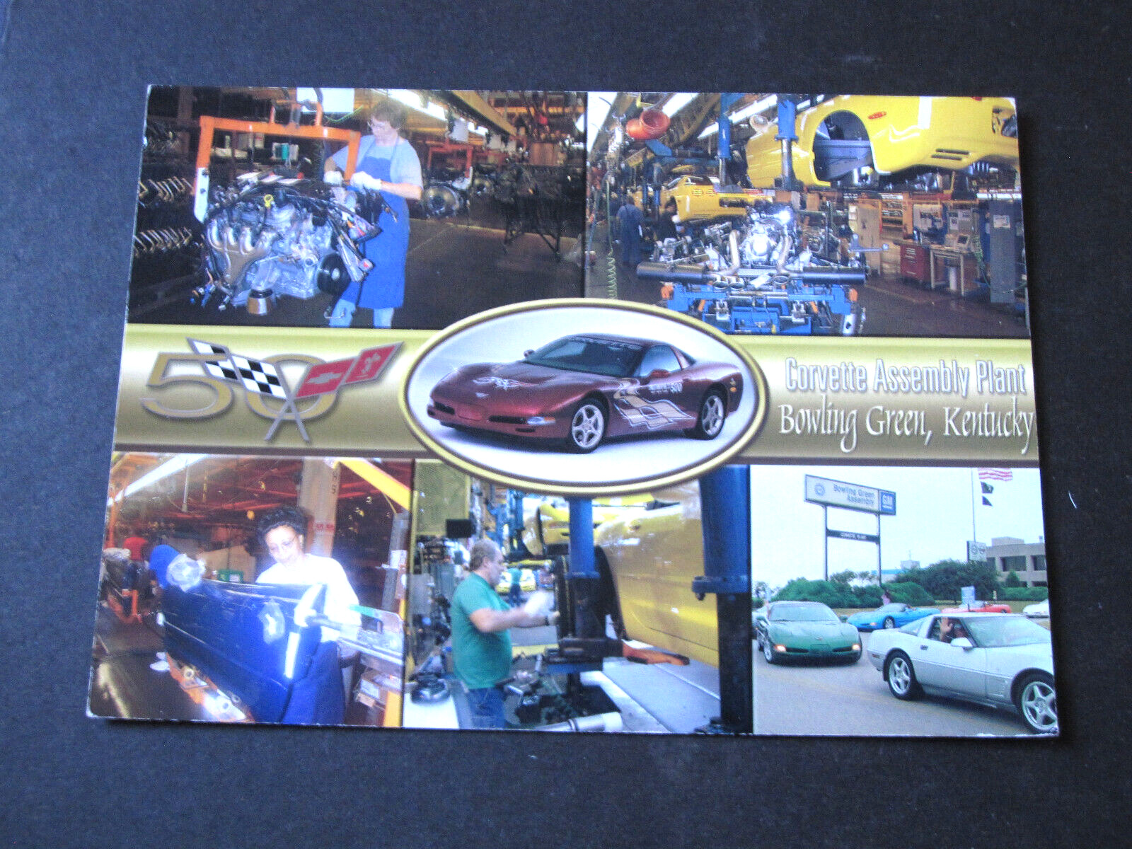 vTg 2002 Bowling Green Corvette Assembly Plant Postcard