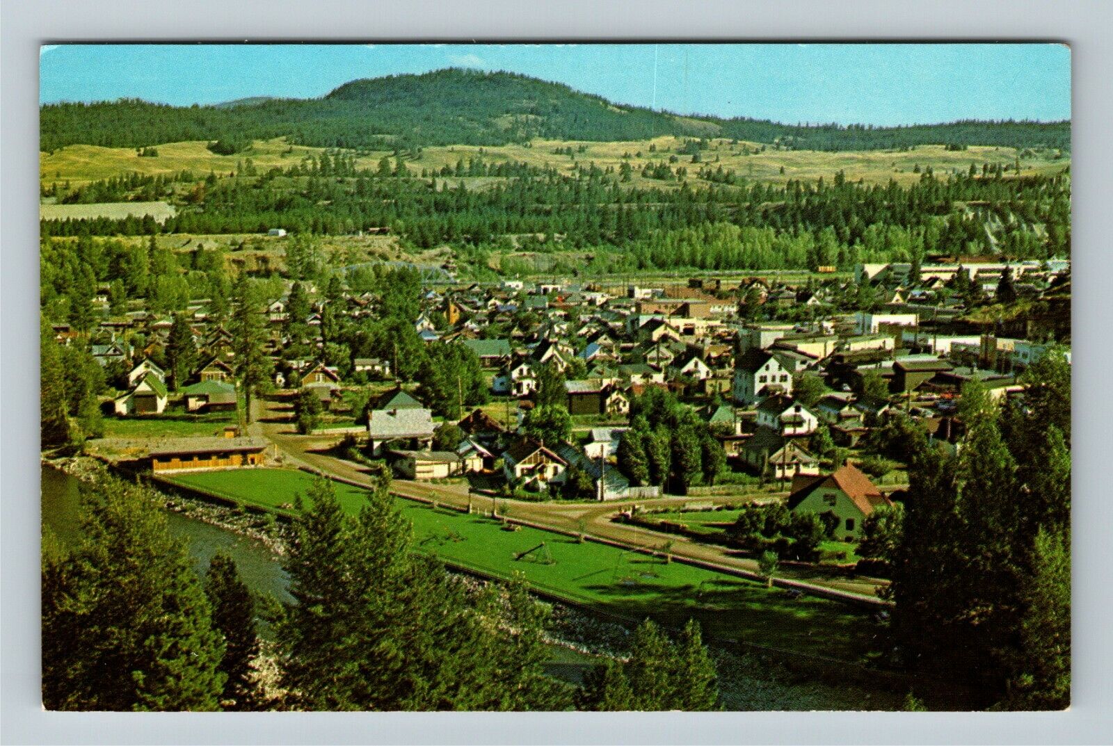 Princeton BC-British Columbia Canada, Eastern Gateway Vintage Souvenir Postcard