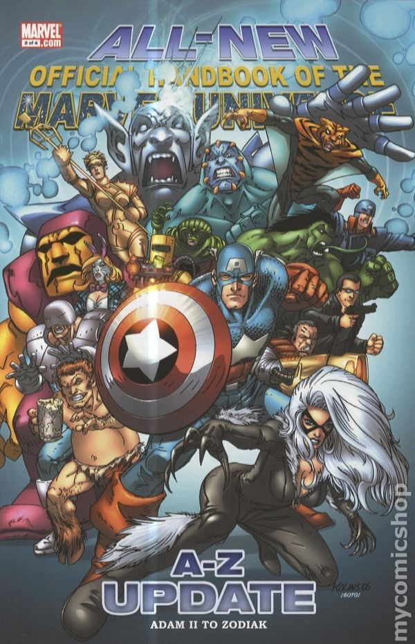 All New Official Handbook Marvel Universe Update #2 FN 2007 Stock Image