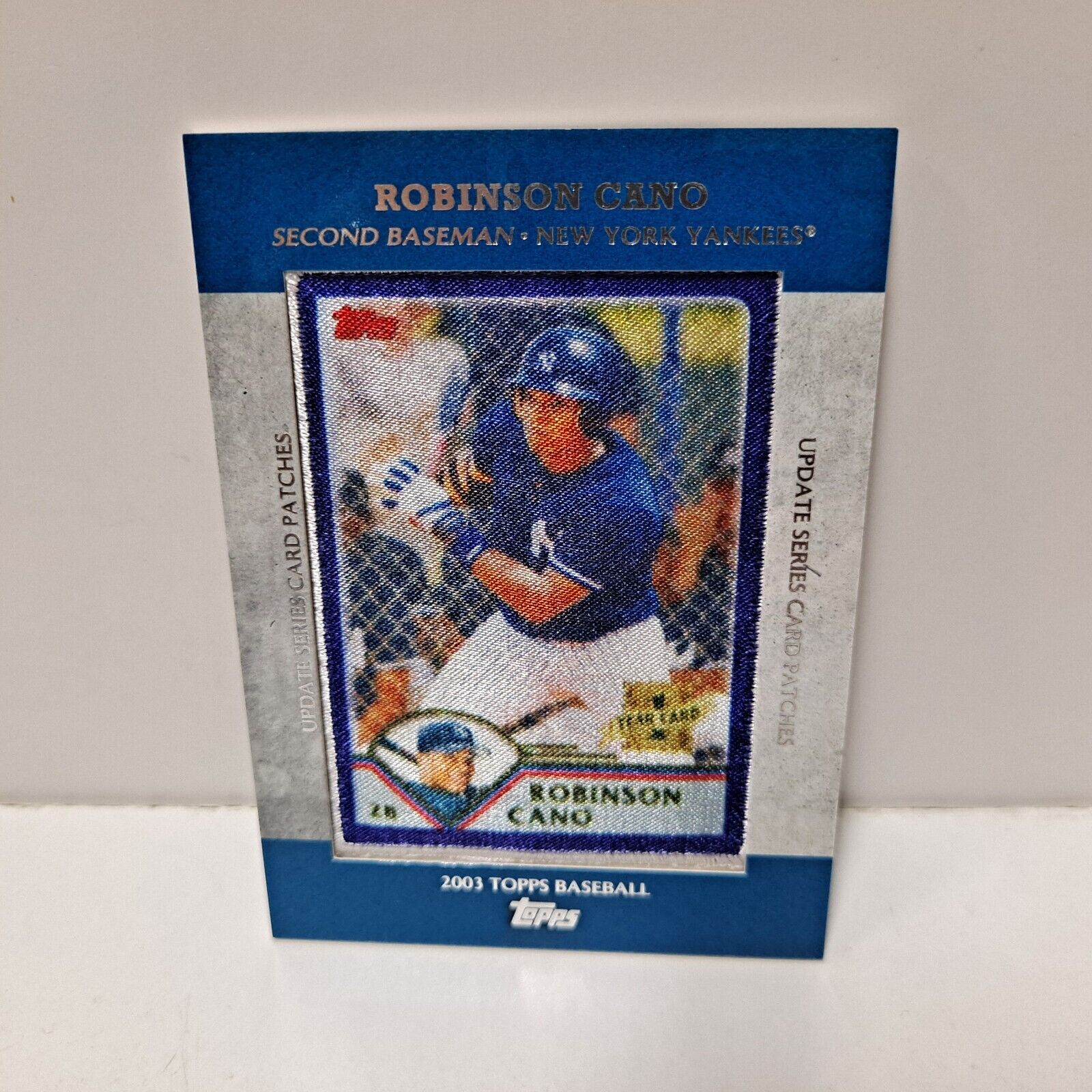2013 Topps Robinson Cano Card Patch TRCP-7 Baseball Card NM