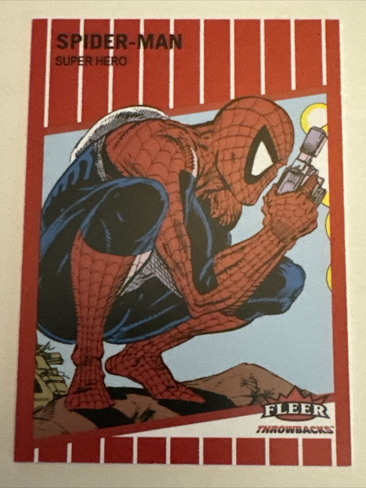 2023 Fleer Throwbacks \'89 Marvel Edition Red Spider-Man #1