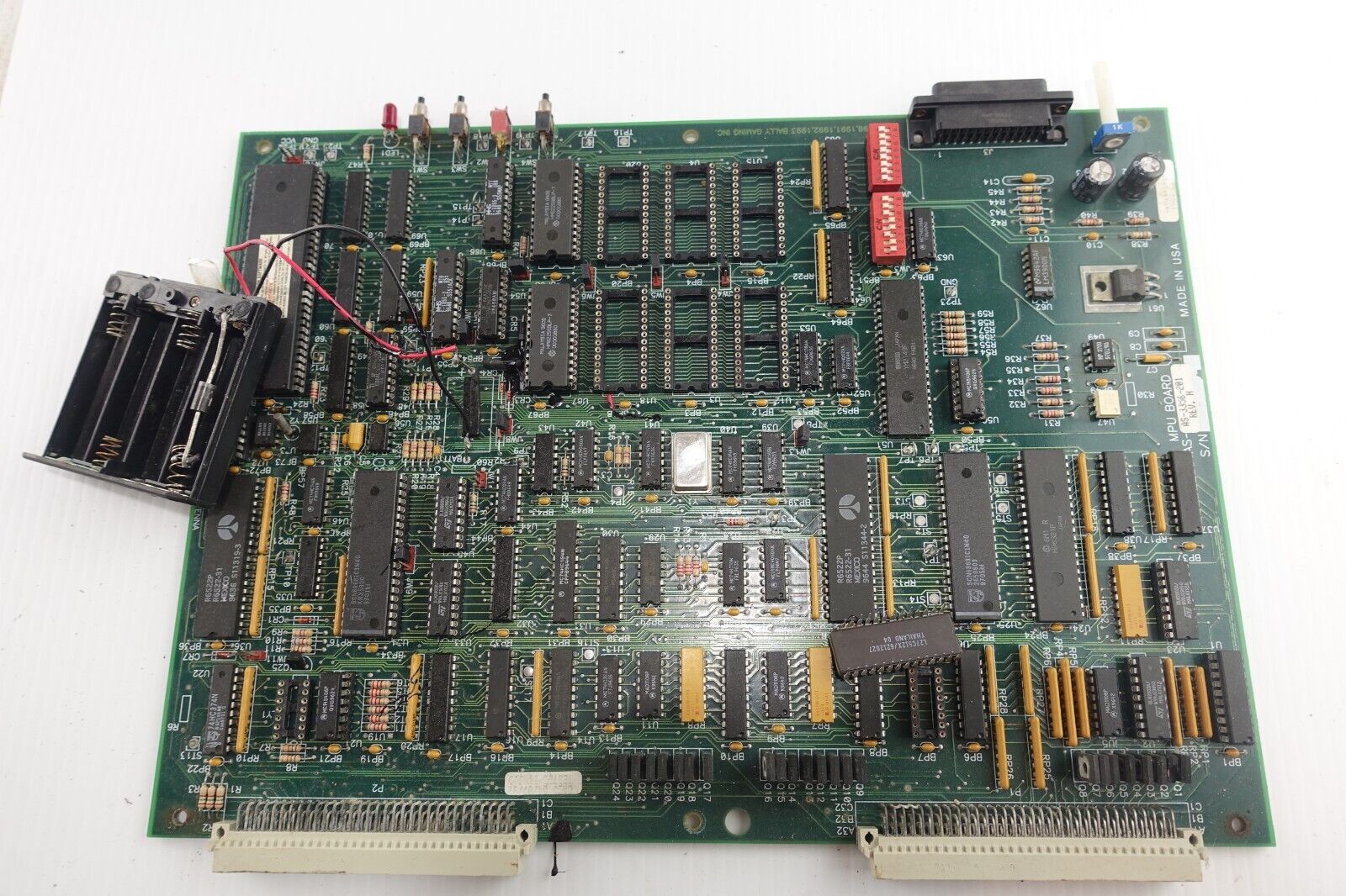 Bally S5500 MPU PCB