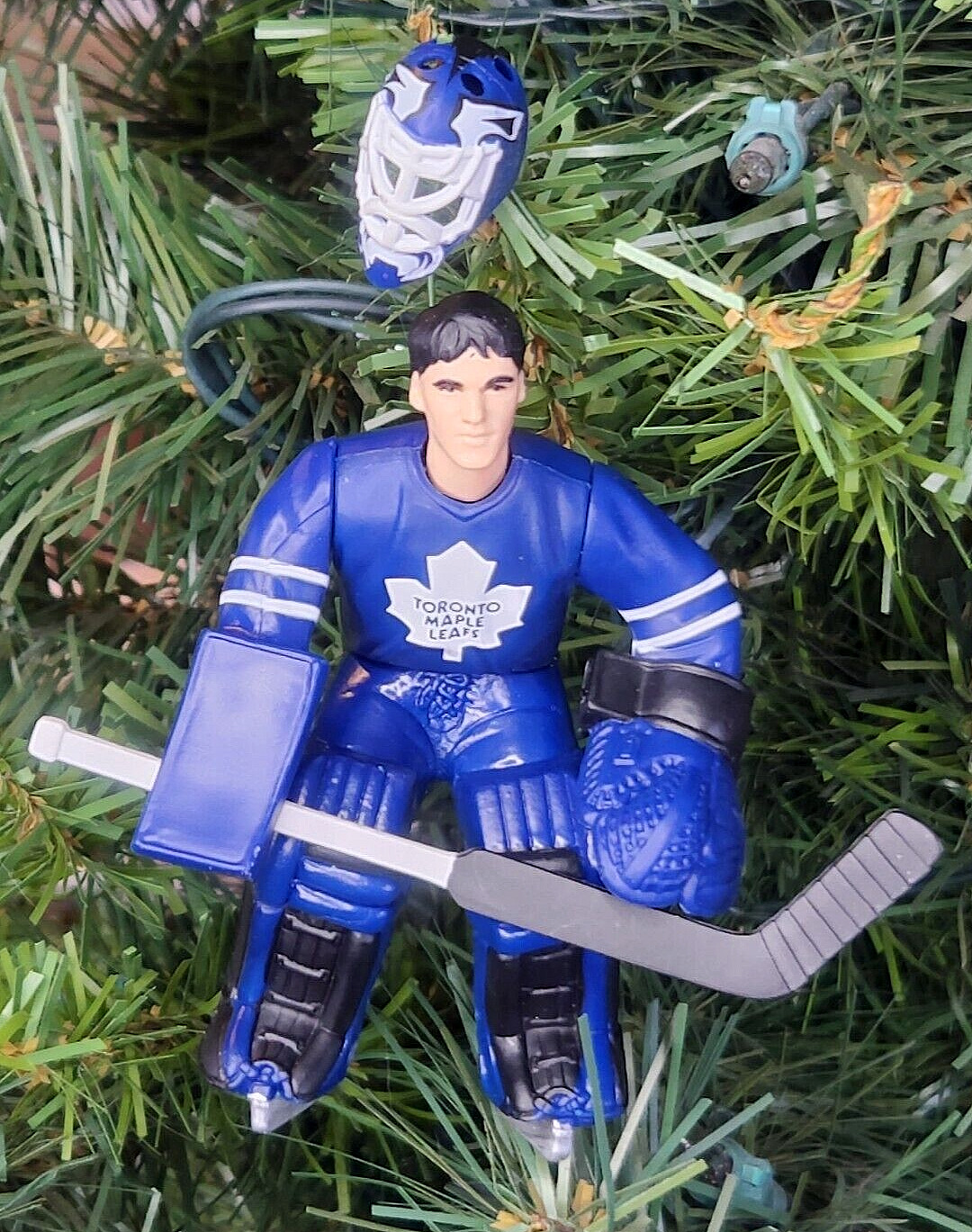 Felix Potvin Toronto Maple Leafs Hockey NHL Xmas Tree Ornament Holiday Jersey 29