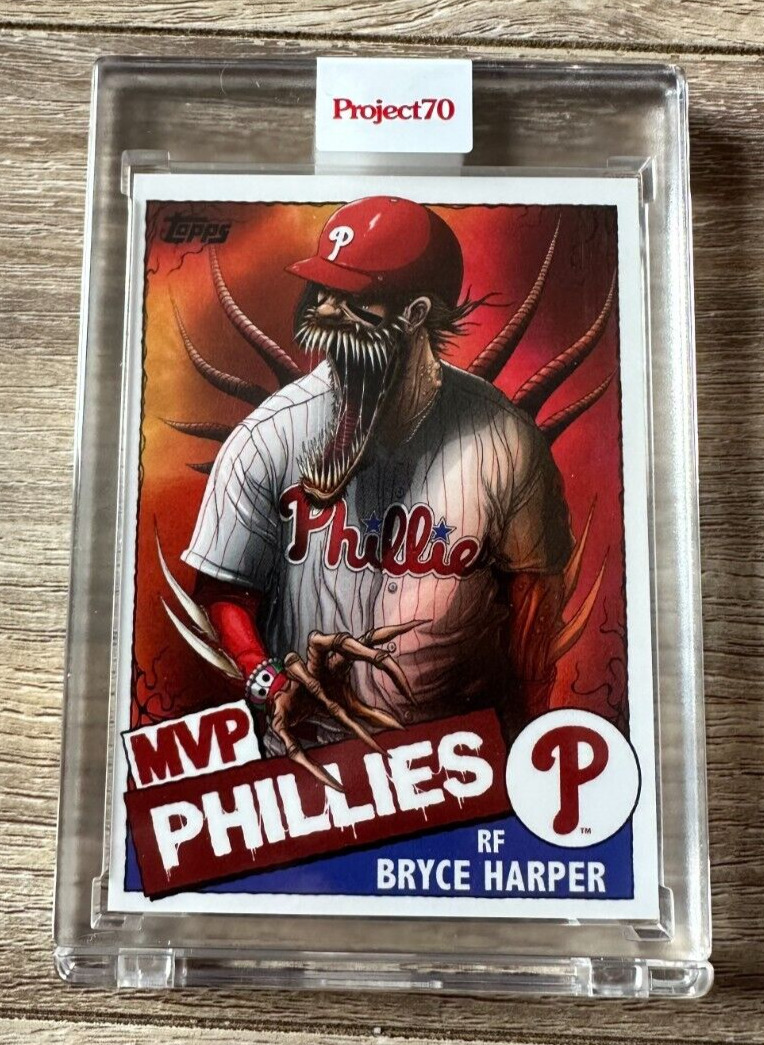 Topps Project 70 Bryce Harper by Alex Pardee #757 Philadelphia Phillies MVP MLB