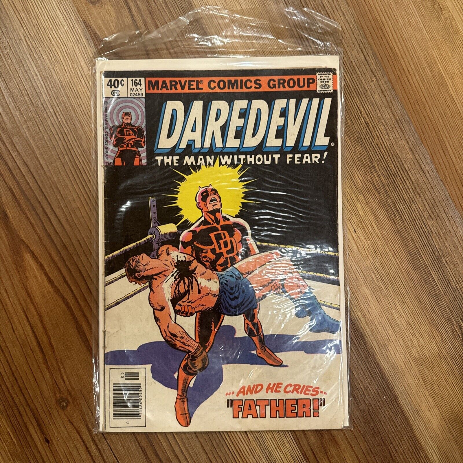 DAREDEVIL #164 BRONZE AGE Marvel FRANK MILLER VF 8.0