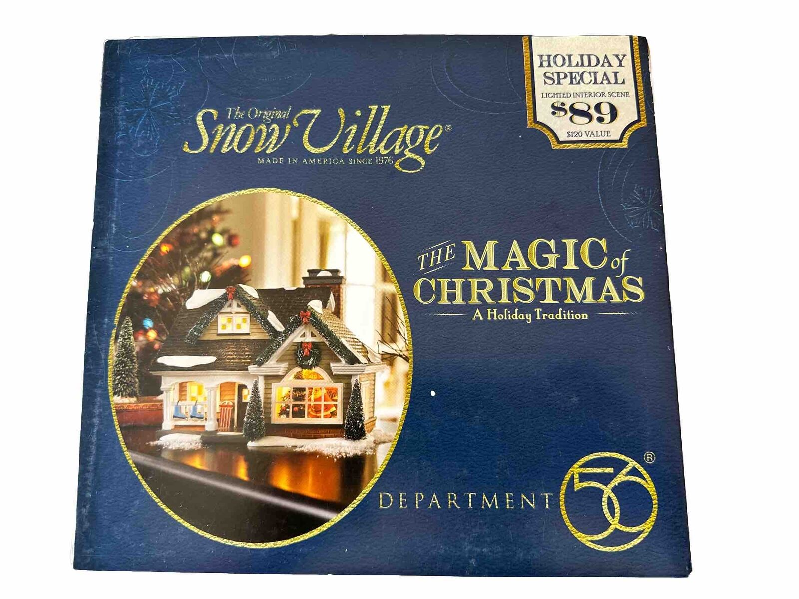 Department 56 Snow Village 'The Magic Of Christmas' Rare #4042406