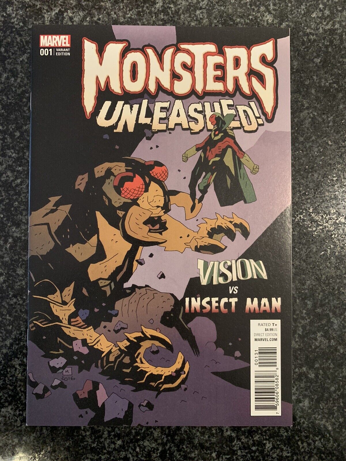 MONSTERS UNLEASHED #1 1:100 VARIANT MIKE MIGNOLA Rare HTF