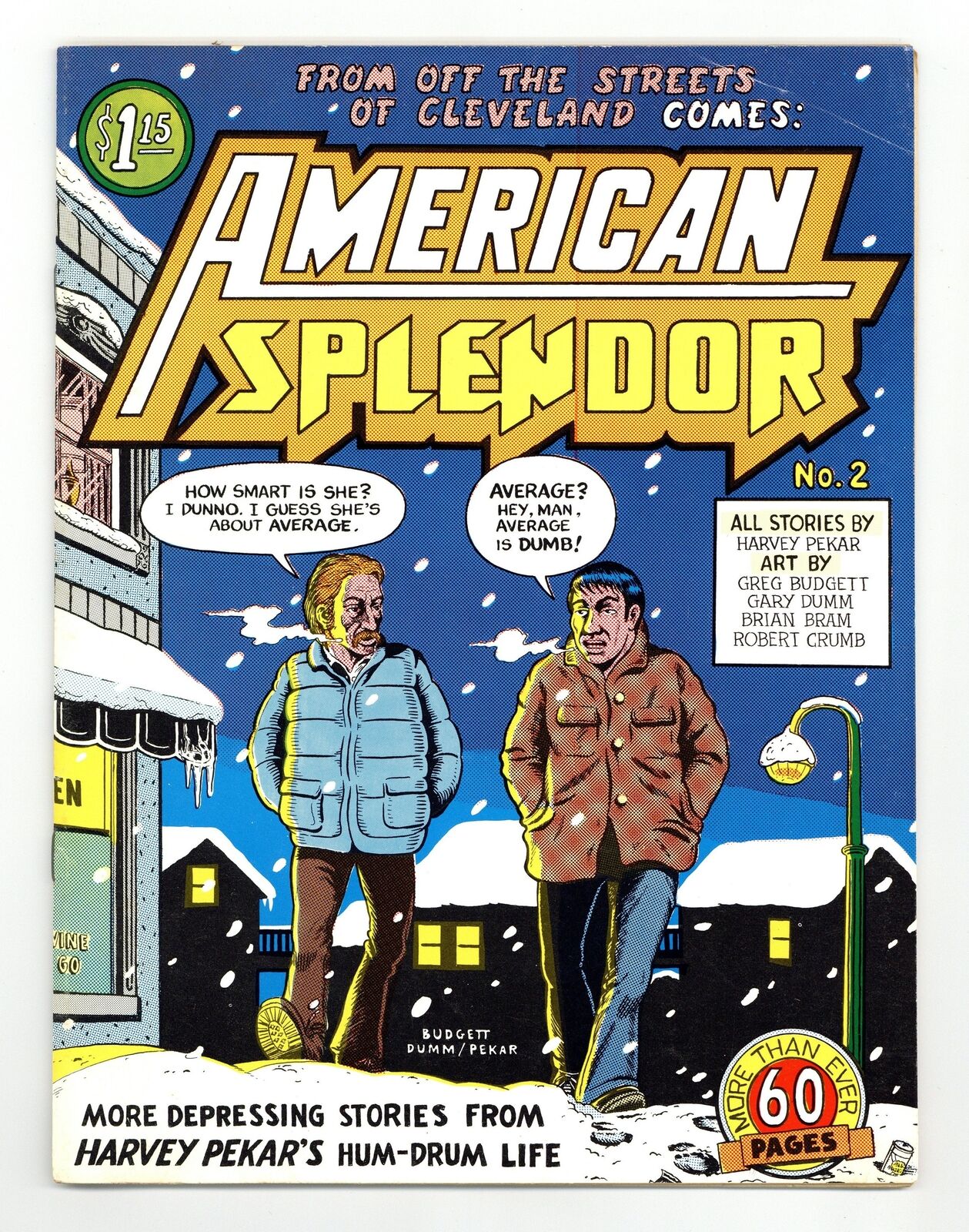 American Splendor #2 VG+ 4.5 1977