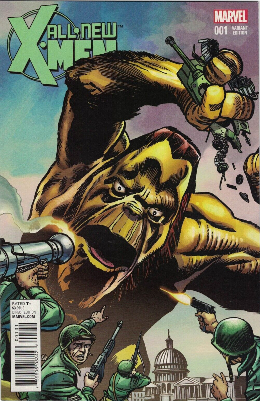 All New X-Men #1 2009 Marvel Comic Kirby 1:10 variant NM