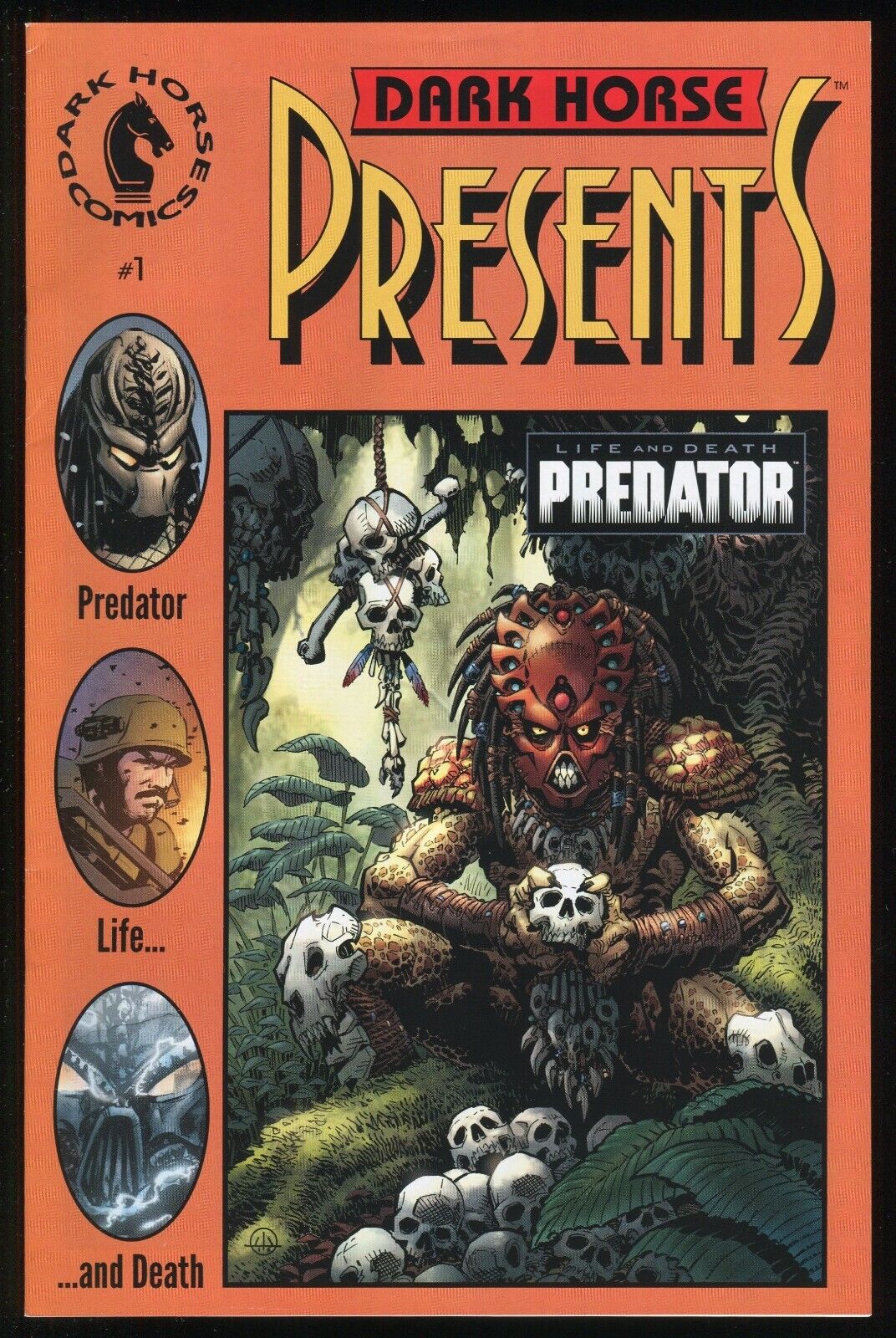 Predator Life and Death Variant Comic 1 Colonial Marines Chris Warner cover art