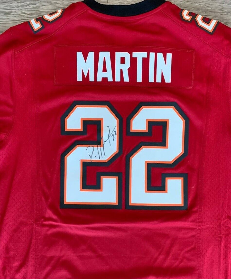 Doug Martin Autographed Tampa Bay Bucs Jersey Nike On Field Issue Large w/ Tags