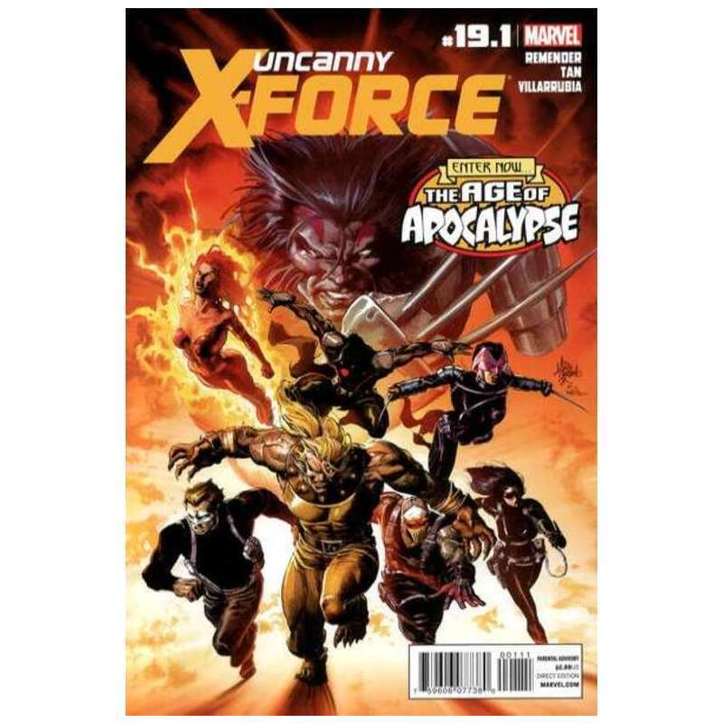 Uncanny X-Force (2010 series) #19 Issue is #19.1 in NM cond. Marvel comics [k/
