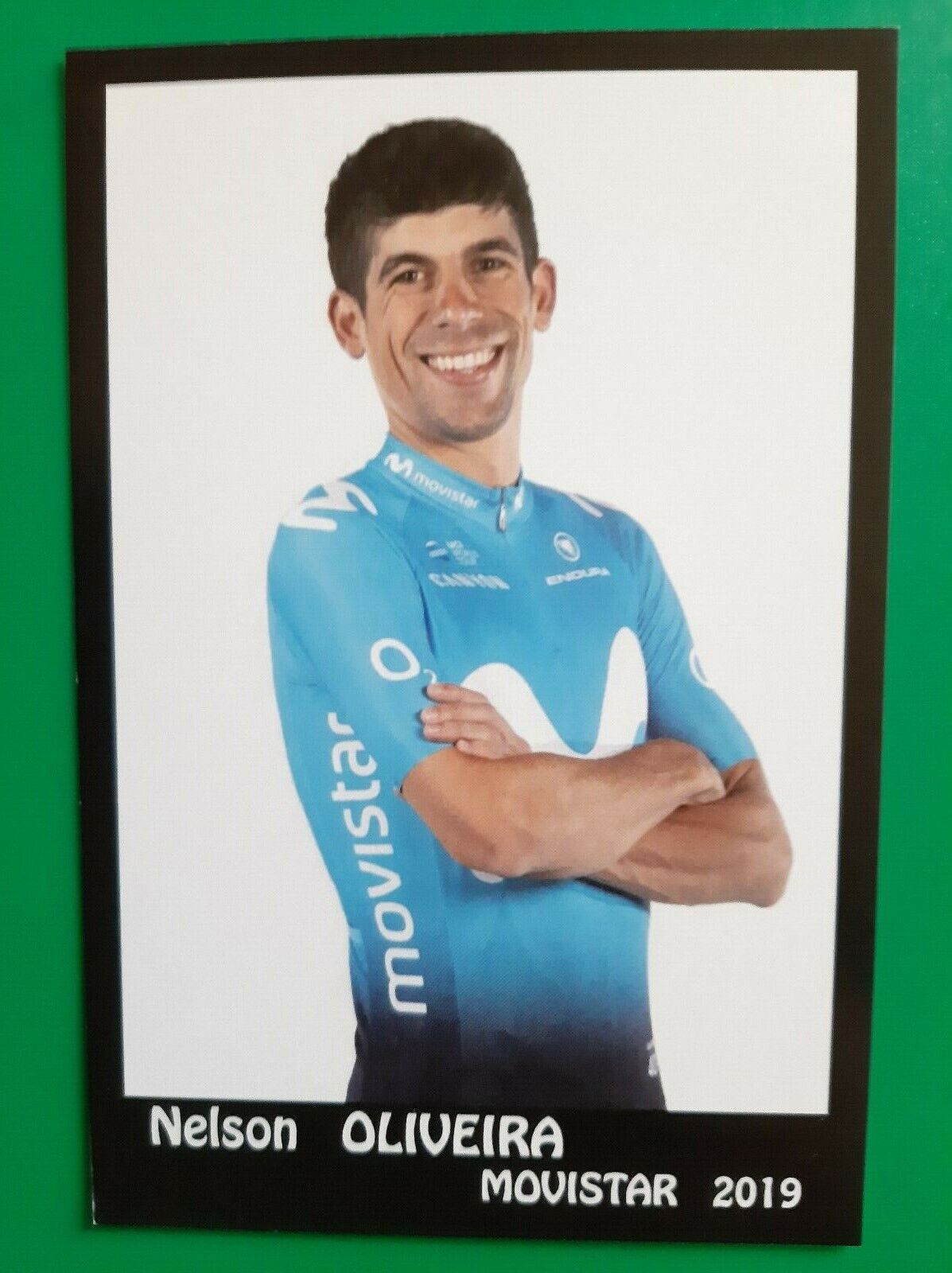 CYCLING cycling cards NELSON OLIVEIRA team MOVISTAR 2019