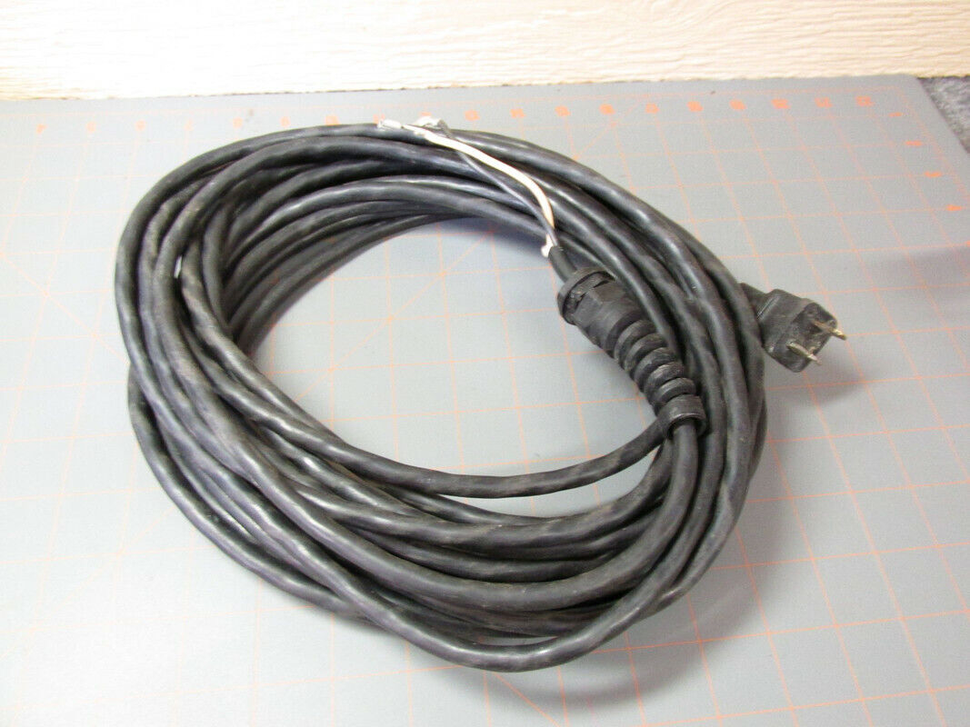 replacement 16 Foot Power Cord long cable 2 conductor strain relief NR
