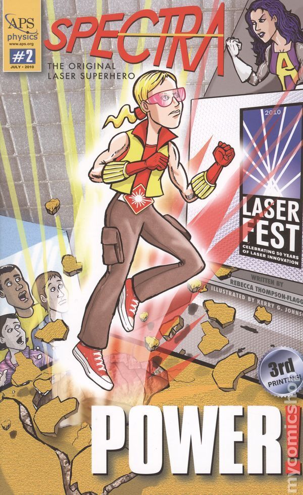 Spectra: The Original Laser Superhero #2 FN 2013 Stock Image