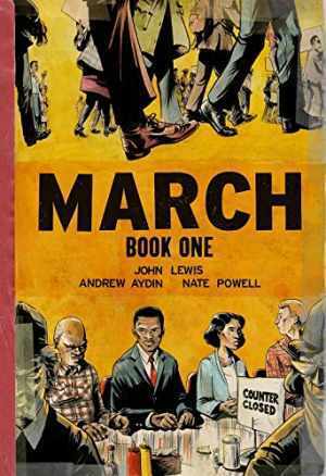 March: Book One - Paperback, by John Lewis; Andrew Aydin - Very Good