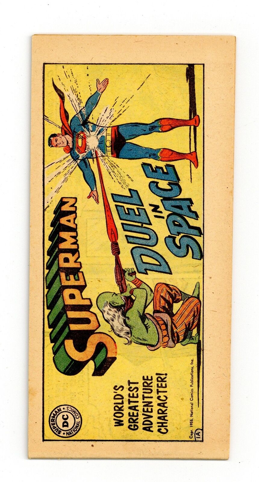 Superman Duel in Space 1A VF 8.0 1955