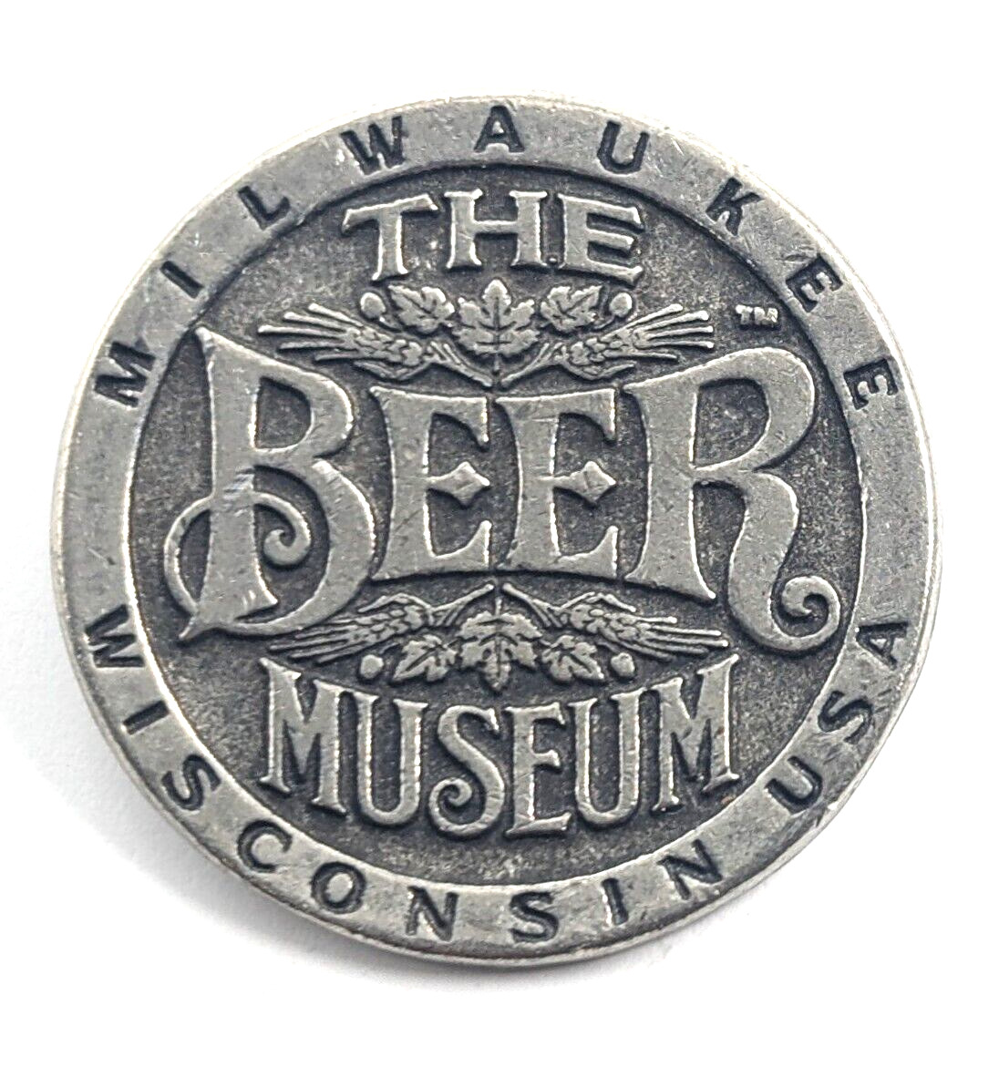 1998 Beer Museum Milwaukee Wisconsin USA 150 Years Brewing History Pin Souvenir
