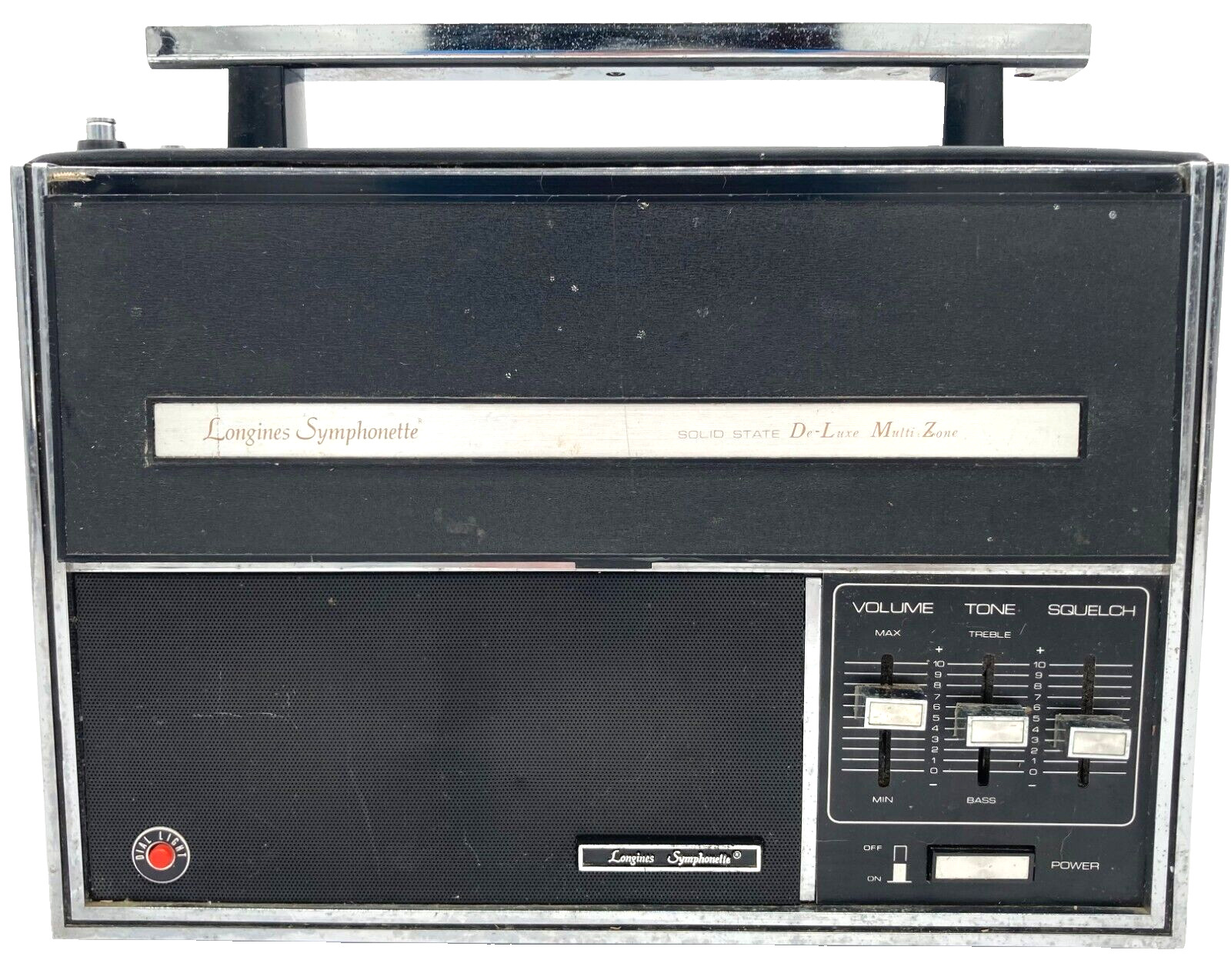VTG 1975 Solid State Longines Symphonette De-Luxe Multi Zone Radio - READ