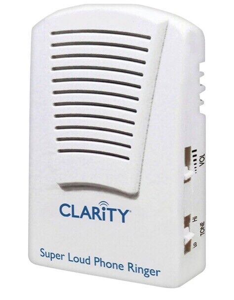 CLARiTY SR100 Super Loud Ringer White Hear Clearly #528L