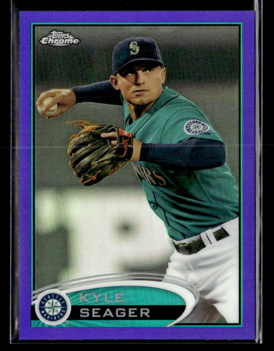 Kyle Seager - 2012 Topps Chrome Purple Refractor SP #219 Seattle Mariners