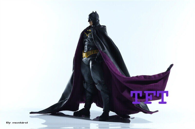 1/12 Custom Wired Cape for DC Comics Reborn Batman Cape Action Figure No Body