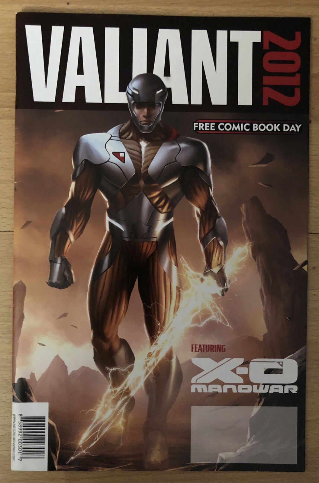 2012 Valiant Free Comic Book Day FCBD Featuring X-O Manowar & Harbinger VF