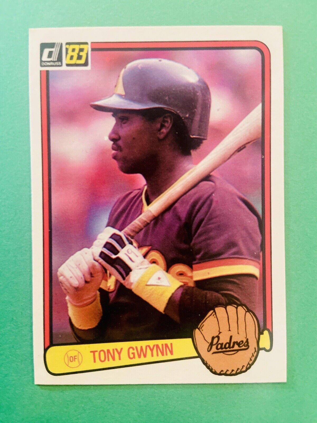 1983 Donruss #598 Tony Gwynn (RC) in Excellent to Near Mint Condition 