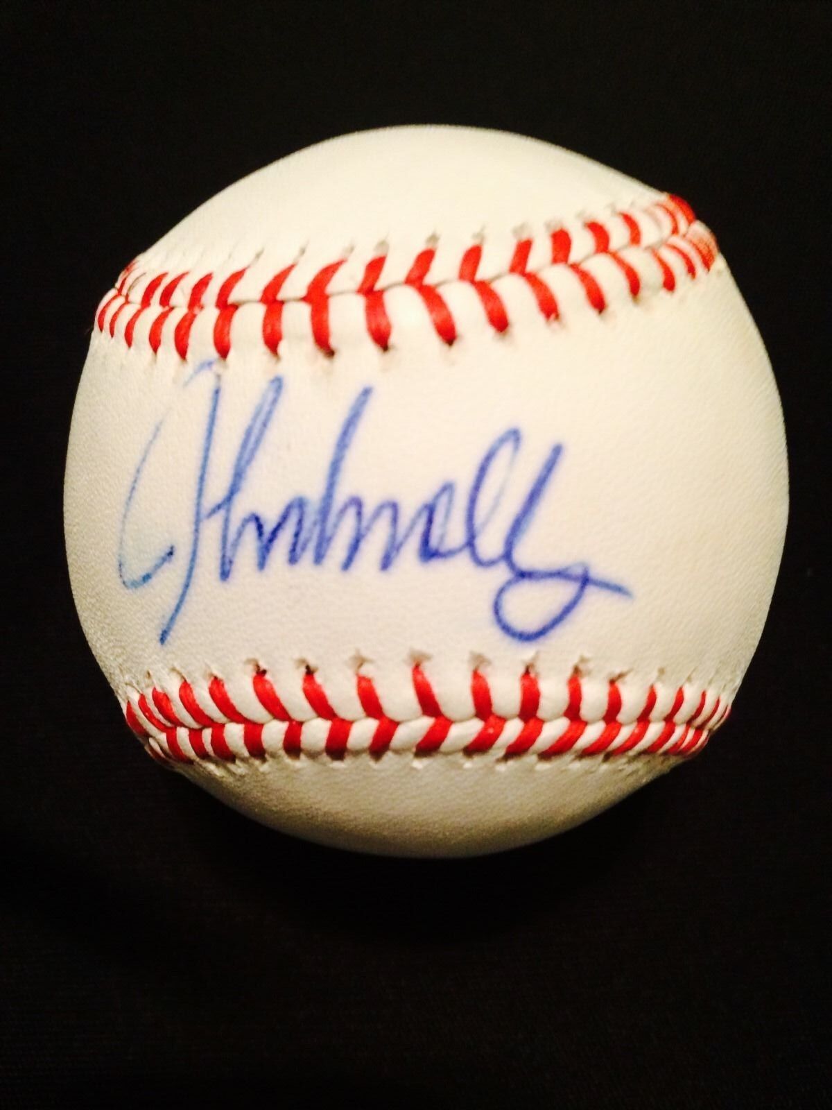 John Smoltz HOF Atlanta Braves Autographed OML Baseball JSA Authenticated