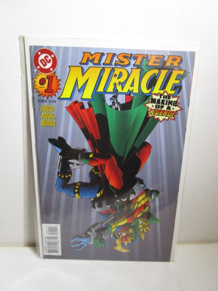 MISTER MIRACLE #1 DC Kevin Dooley, Crespo 1996 Bagged Boarded