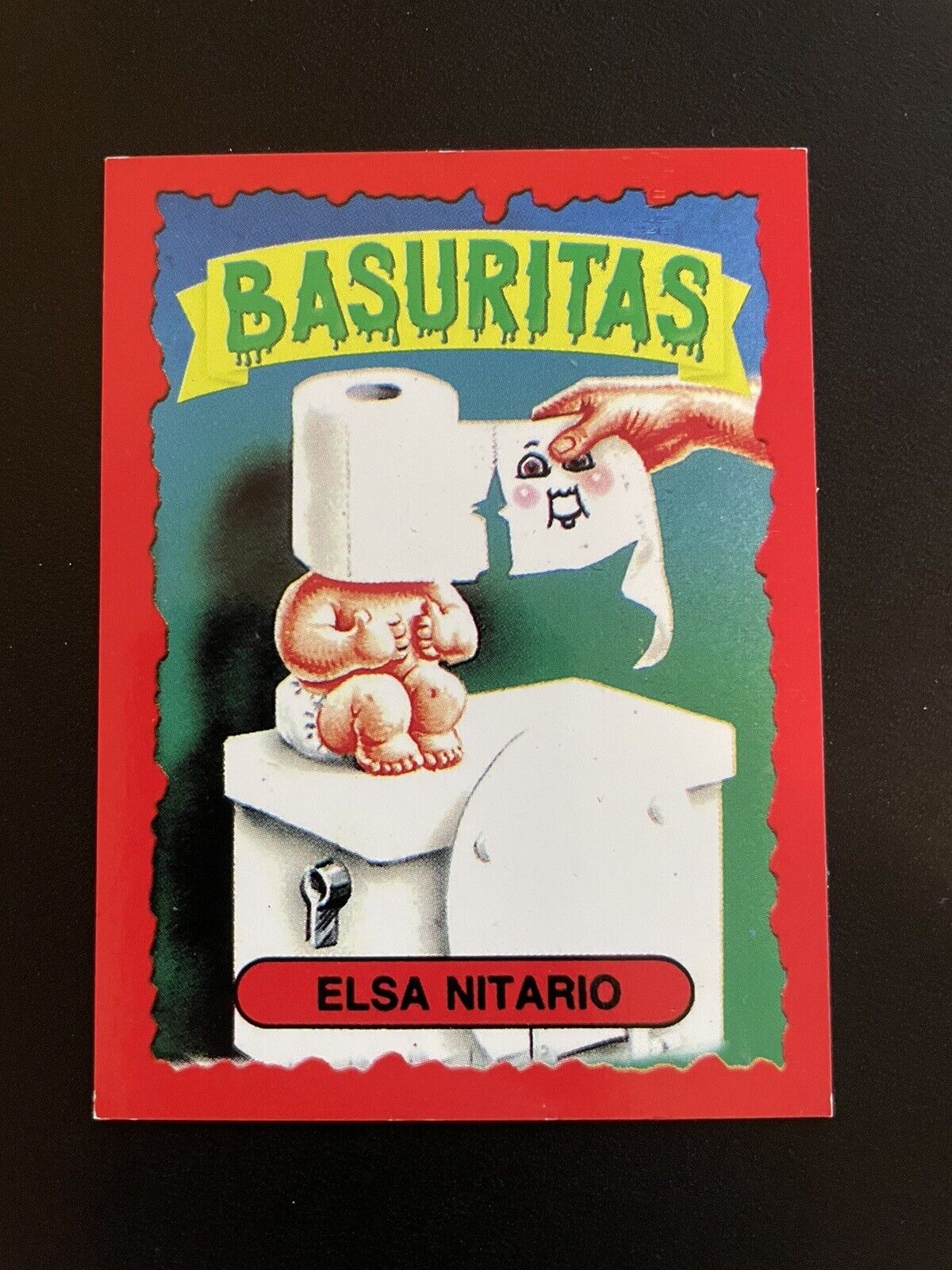 Basuritas & Monsters #12 Didi T Garbage Pail Kids Argentina 2000 Rare