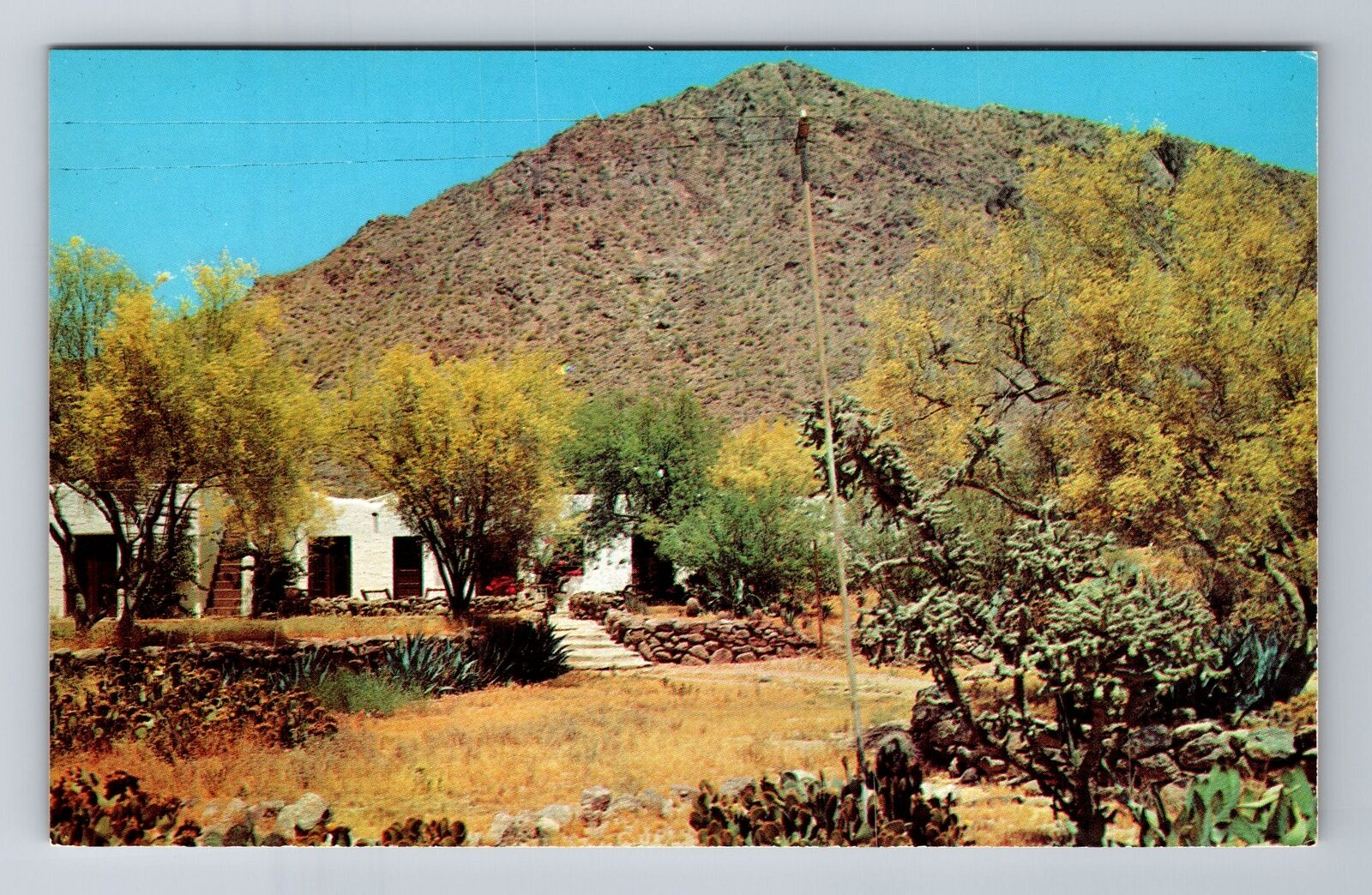 Phoenix AZ-Arizona, LaFonda Fiesta Resort, Advertisement, Vintage Postcard