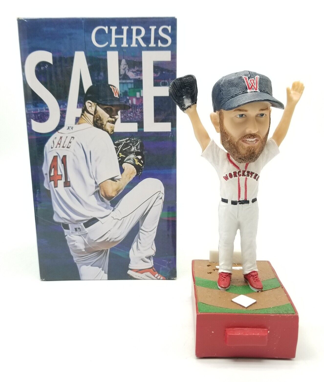 CHRIS SALE Worcester Red Sox WooSox 2022 SGA Bobblehead Promo with Voice Chip