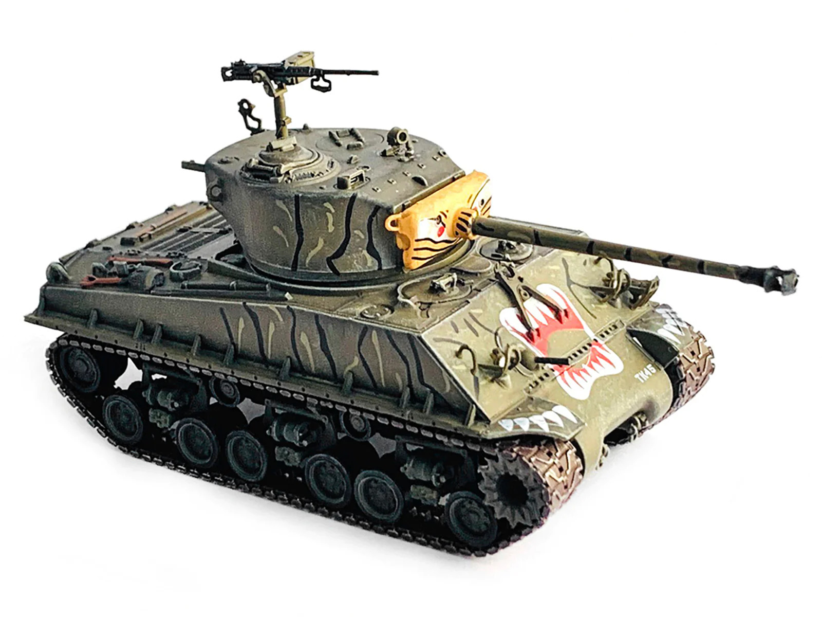 States M4A3E8 Sherman Tiger Face Tank 24th Infantry Div Han 1/72 Plastic Model