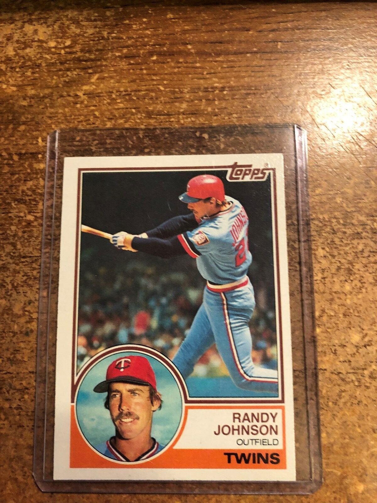 1983 Topps Baseball  # 354 Randy Johnson RC