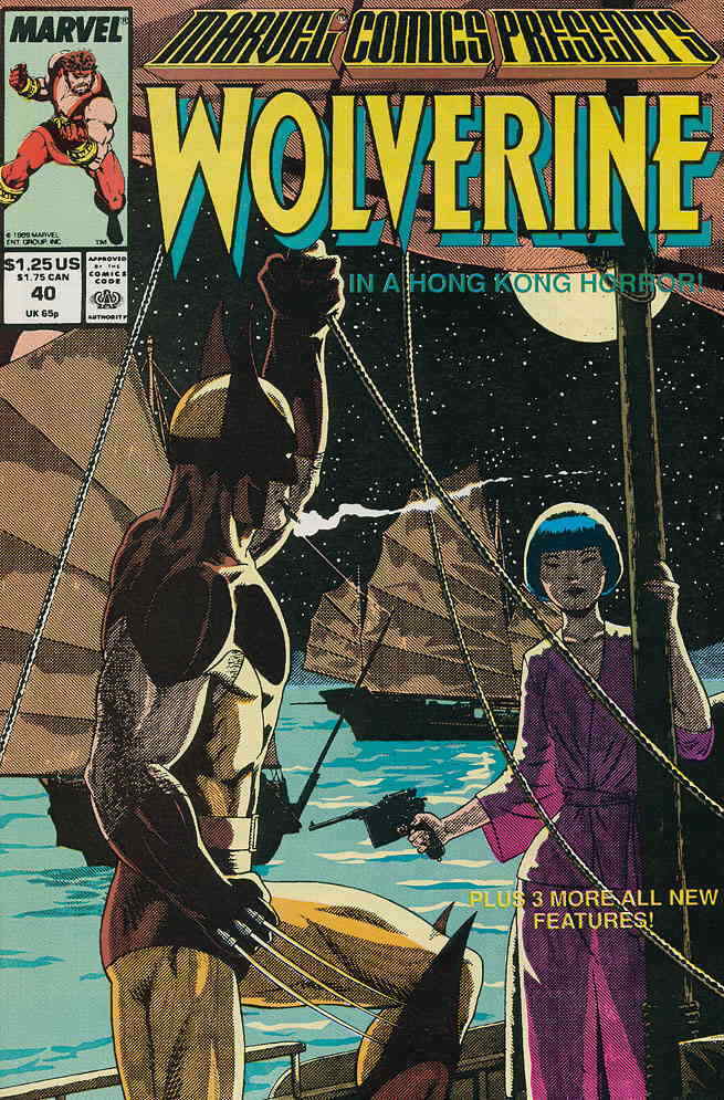 Marvel Comics Presents #40 VF; Marvel | Wolverine - we combine shipping