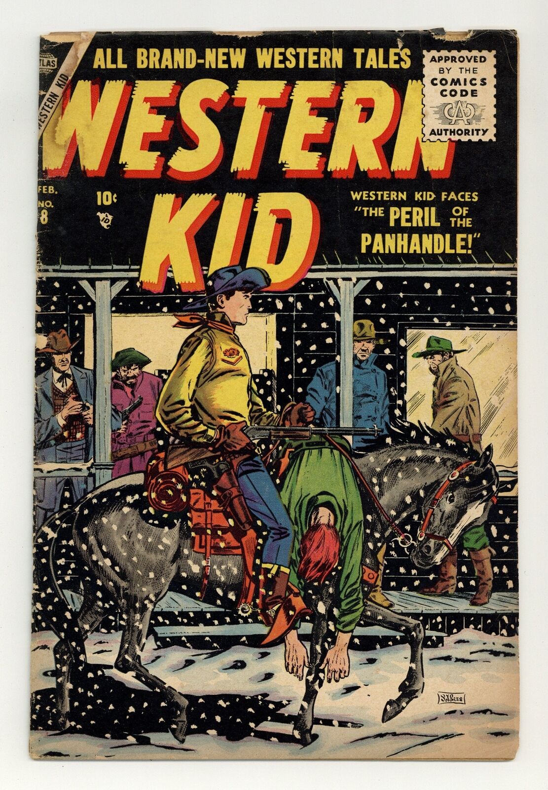 Western Kid #8 GD+ 2.5 1956