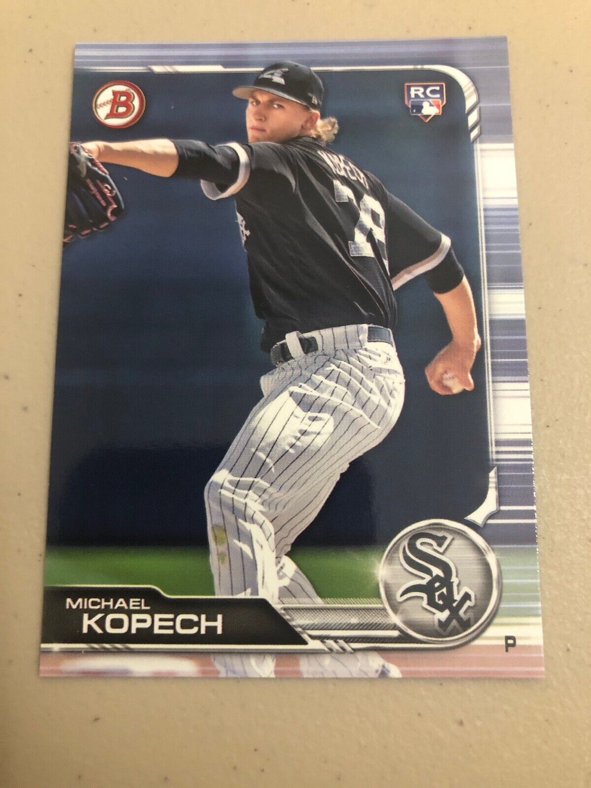 2019 Bowman #75 ⚾️ Michael Kopech • Rookie Card • Chicago White Sox ⚾️