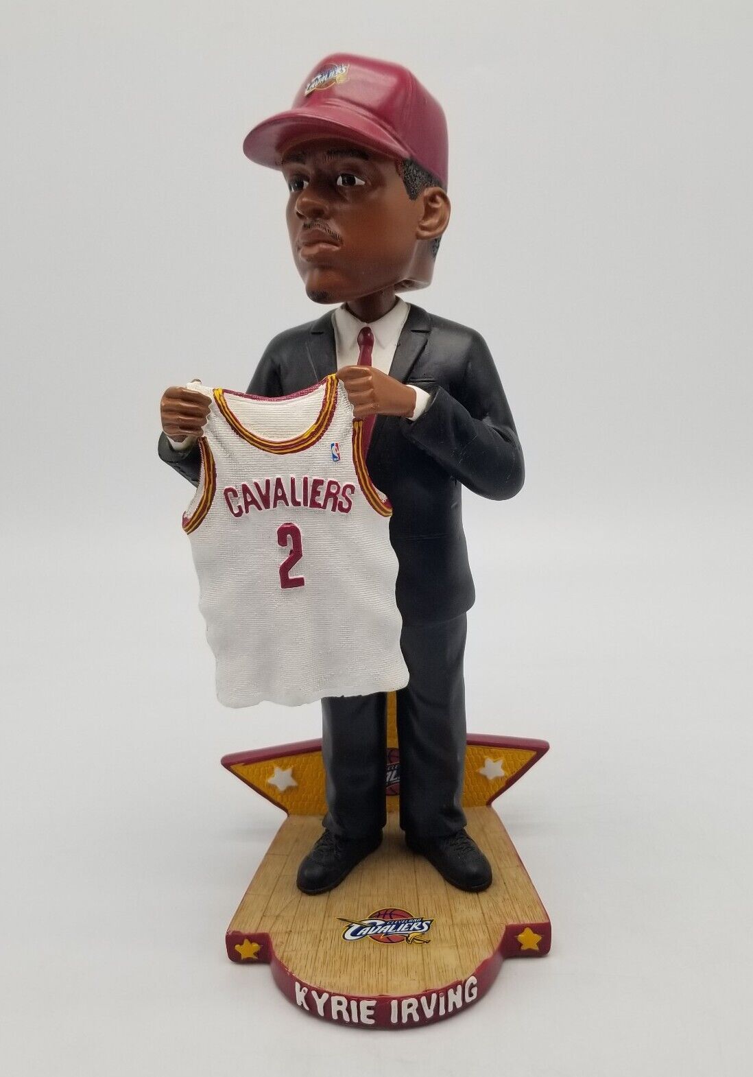 Forever Collectibles KYRIE IRVING Draft Day NBA Bobblehead Cleveland Cavs /300