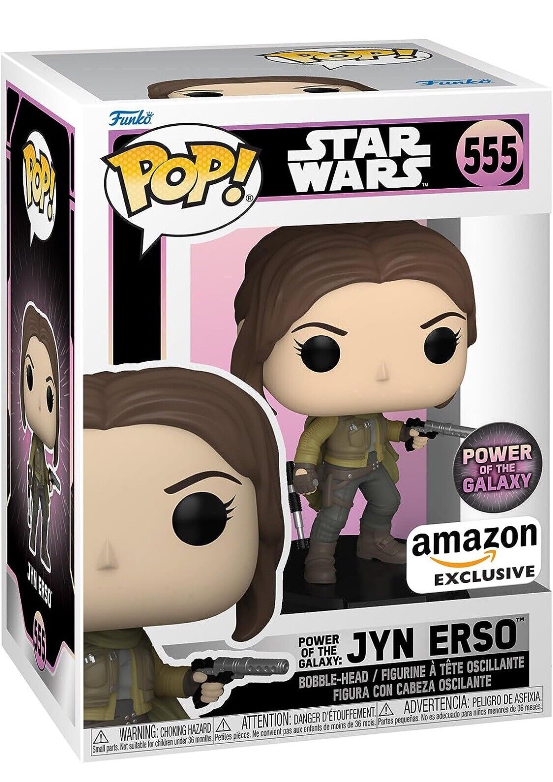 Funko Pop Star Wars Jyn Erso #555 Amazon Exclusive - Limited Edition