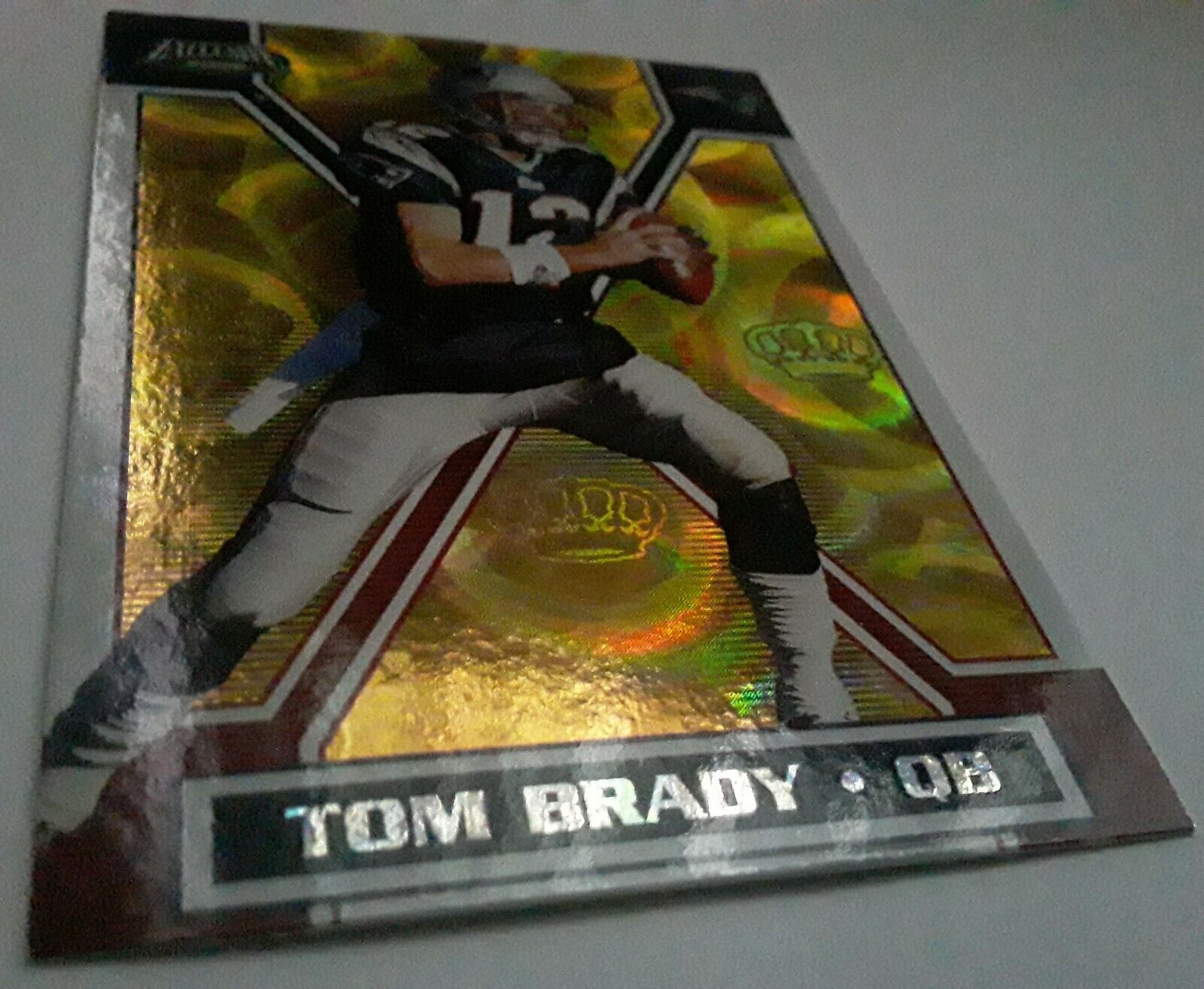Stunning SCARCE🔥GOAT  Tom Brady HOF🔥Exclusive GOLD Refractor🔥BV$3K+NO RESERVE
