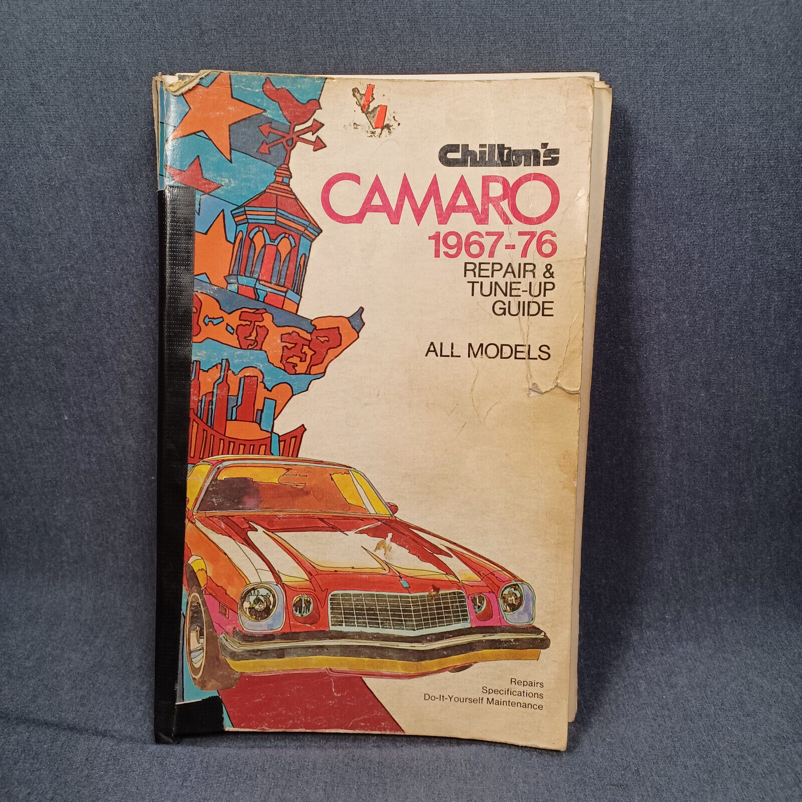 Vintage Chilton's CAMARO 1967-76 Repair & Tune-up Guide All Models  / Prop