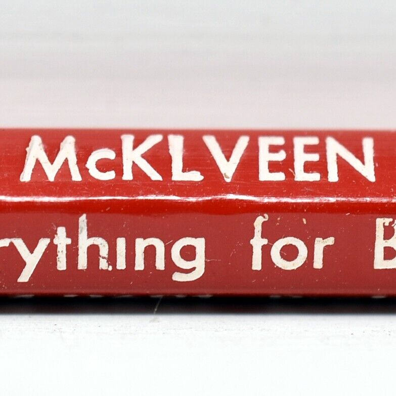 1970s J.H. McKlveen & Co Store 103 S Madison Street Prairie City Iowa Pencil