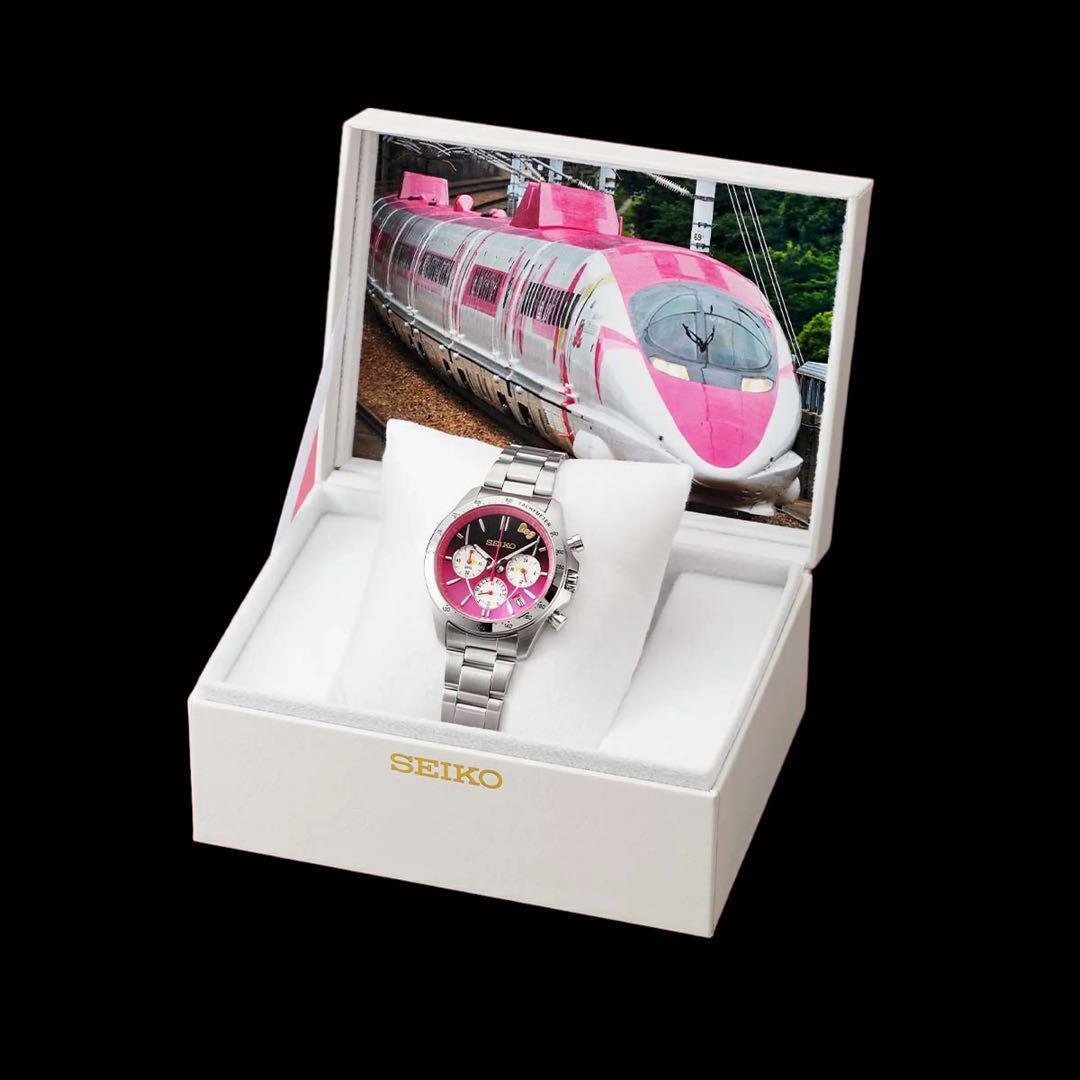 SEIKO x Hello Kitty 500 Series Shinkansen watch 25th Anniversary Limited New