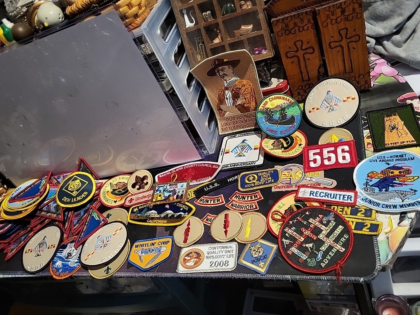 Vintage  Boy Scouts Patches Lot Patches Collection All New 