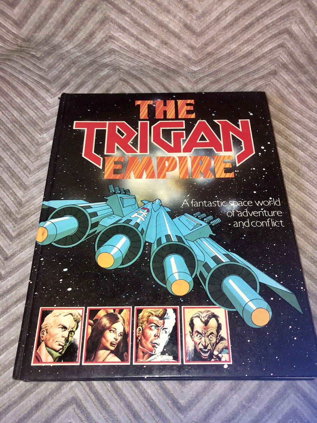 Vtg 1978 THE TRIGAN EMPIRE Don Lawrence, Published by Chartwell Hard Cover Book