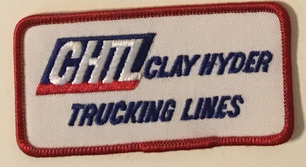 CHTL Clay Hyder Trucking Lines Inc driver patch 2 X 4 #1976 
